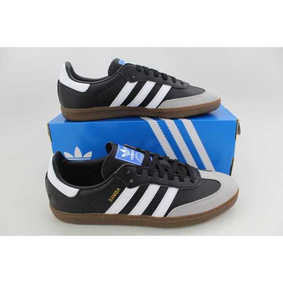 adidas gazelle silver green womens adidas Samba Vegan White Gum – YankeeKicks Online main image 1